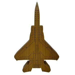 F15 Fighter Jet 494th FS Black Panthers Cribbage Board Incirlick Airbase Turkey